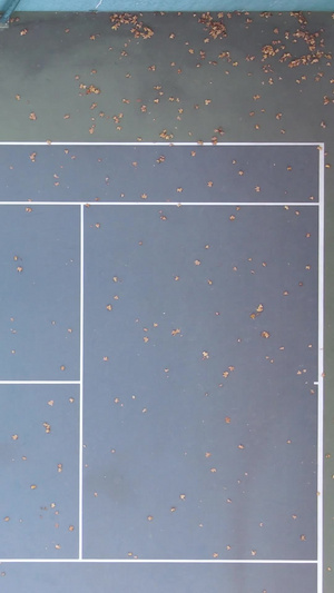 航拍校园网球场上打网球运动健身减肥素材运动素材61秒视频
