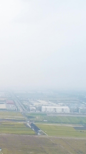特斯拉工厂建造施工航拍视频世界地球日41秒视频