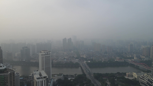 广州海珠区航拍[员村]视频