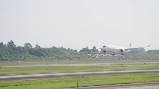 飞机机场4k50帧视频