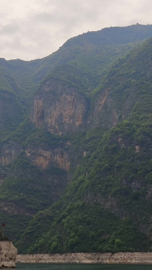 巫山小三峡之龙门峡与倒睡美人峰实拍巫山小三峡161秒视频