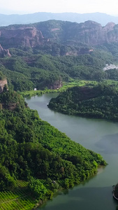 广东韶关丹霞山丹霞地貌国家AAAAA级旅游景区视频