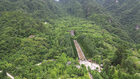 湖北神农架5A景区神龙坛航拍视频