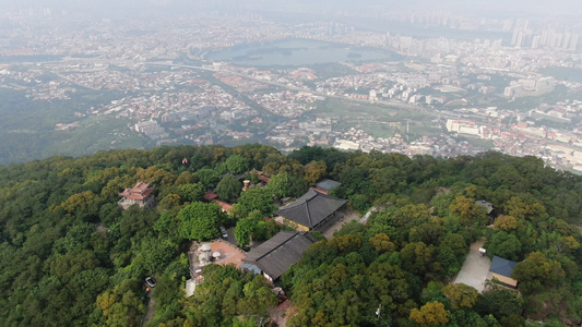 航拍福建泉州清源山景区视频