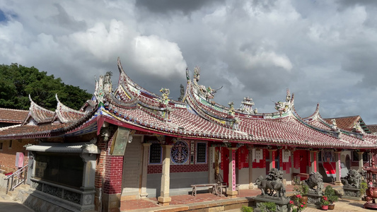 古塔 古寺 寺庙 视频