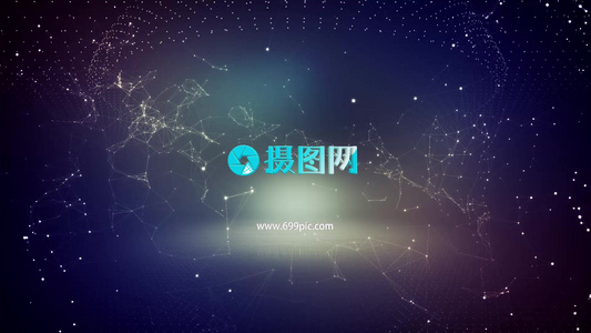 摄图网三维金属质感企业公司标志AECC2015模板视频