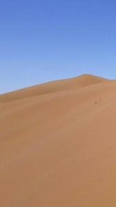 腾格里航拍沙漠大沙丘大自然视频