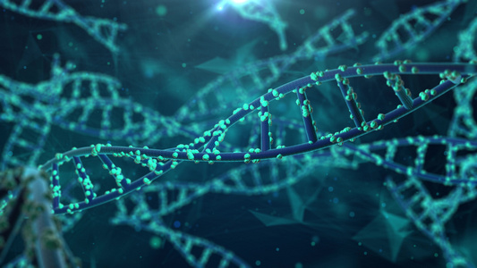 DNA链基因链4K视频