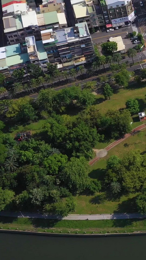 台湾城市航拍无人机31秒视频
