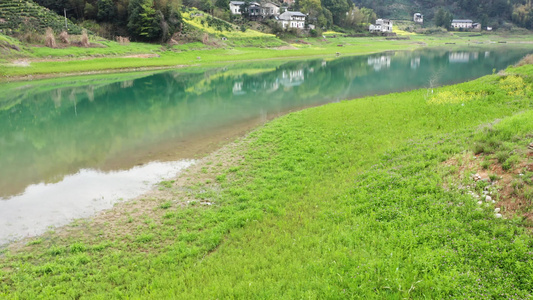 安徽皖南歙县武阳徽州山水风光航拍合集视频