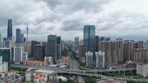 广州中山一立交城市交通69秒视频