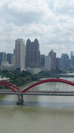 广州珠江解放大桥越秀区72秒视频