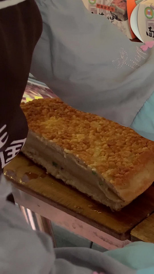 福建漳州著名美食小吃面煎果视频合集传统小吃39秒视频