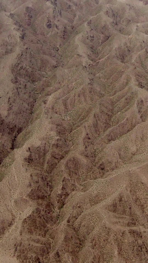 航拍宁夏银川黄河石林地质地貌贺兰山16秒视频