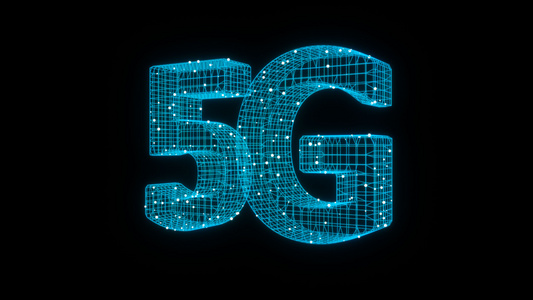 5G科技线条元素视频