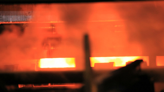 高温铸造金属成形视频