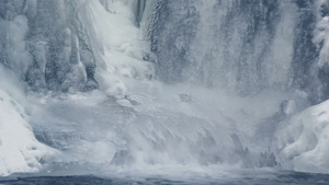 春季冰川融水13秒视频