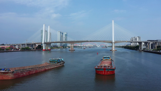 广州洛溪大桥视频