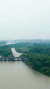 航拍都江堰风景视频