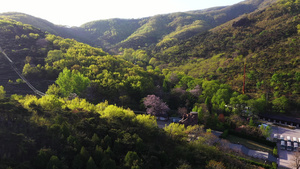 江苏5A花果山景区自然风光航拍视频60秒视频