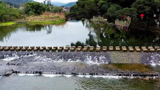 厦门云水谣小石板桥流水视频