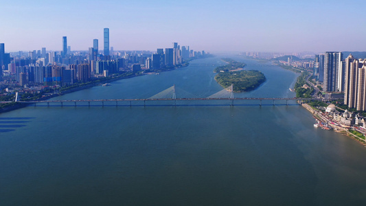 湖南长沙银盆岭大桥视频