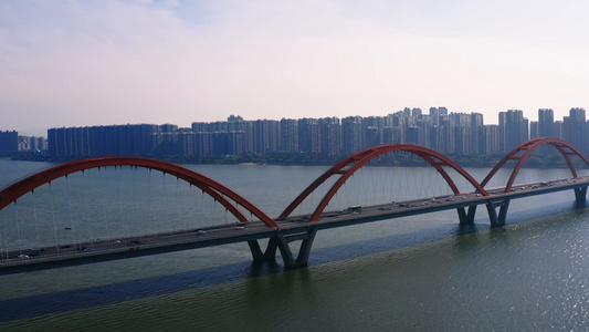 湖南长沙福元路大桥视频
