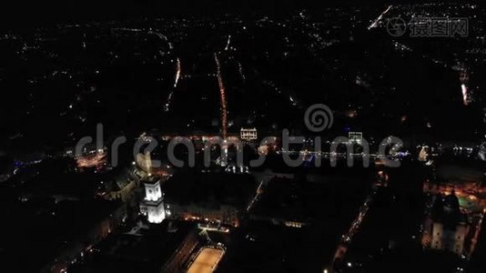 大城市夜景视频