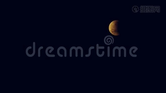 月亮落下的时间视频