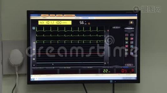 医院心率监测仪附图视频