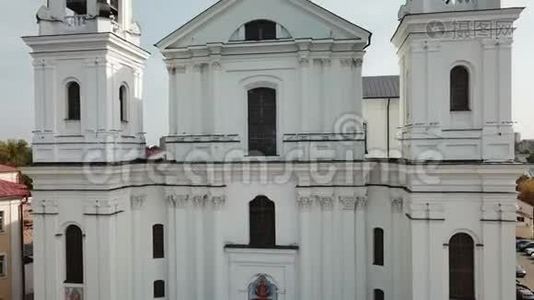 维捷布斯克市大教堂的钟声视频
