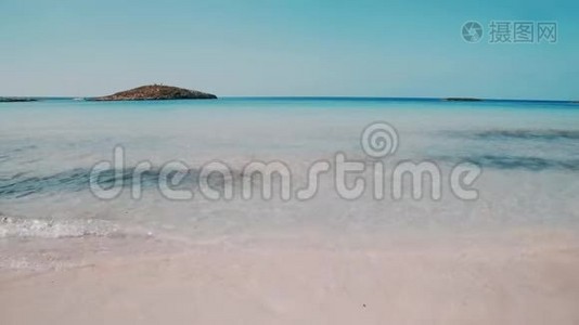 巴利阿里岛福门特拉清凉海滩视频