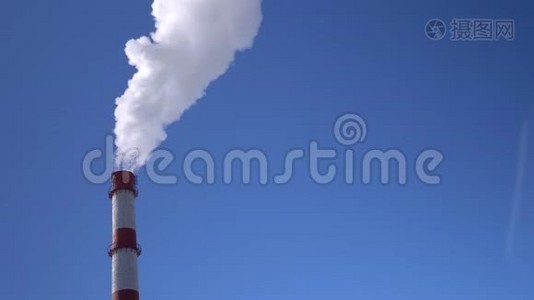 全球海水污染管道污染工业大气与烟雾生态污染工业工厂污染烟囱视频