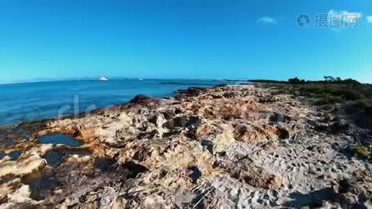 巴利阿里群岛佛门蒂拉落基海岸视频