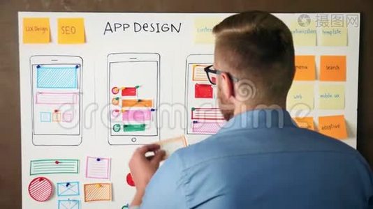 UX专家设计新的白板应用程序布局视频