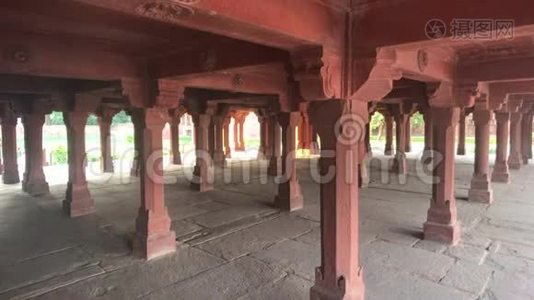 印度，FatehpurSikri-古建筑从过去视频