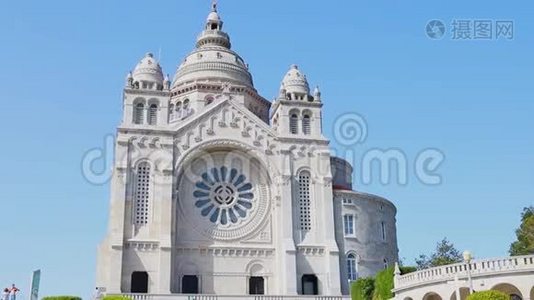 葡萄牙Viana do Castelo Santuario de Santa Luzia视频