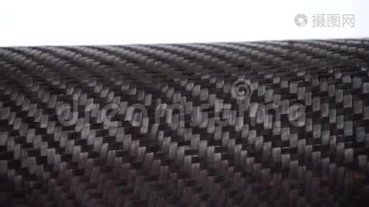 碳纤维黑色原料复合材料视频
