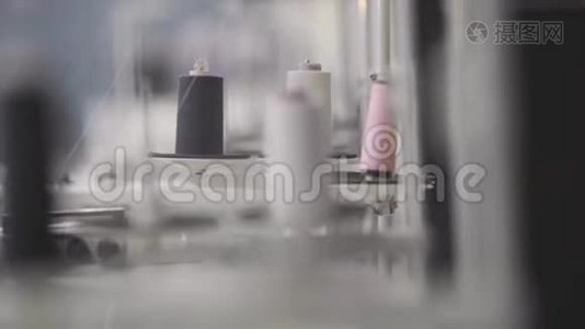 纺织线工业视频