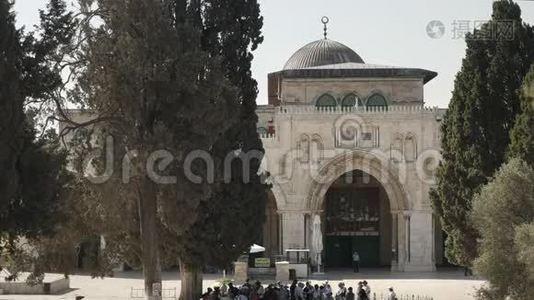 耶路撒冷圣殿山清真寺视频