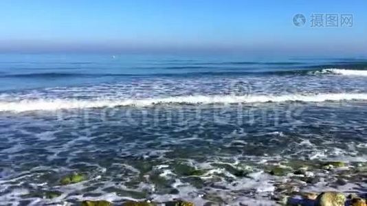 德尼`拉斯罗塔斯海滩日出视频