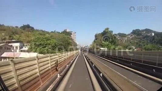 台北高架铁路地铁系统时间表视频