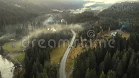 空山林雾村.视频