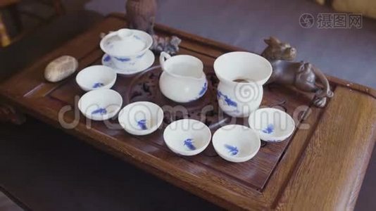 中国古典茶道套件视频