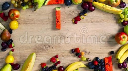 水果做字母K视频