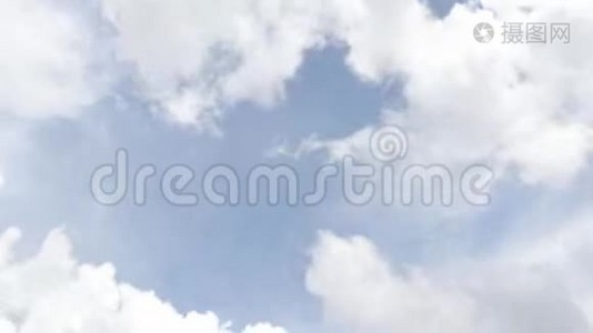动云与蓝天时光——流逝..视频