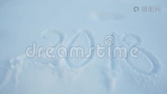 2018年白雪特写视频