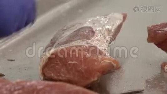 肉类粉制备烟、肉制品视频