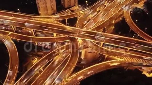 上海市公路交通4k空中超移视频视频