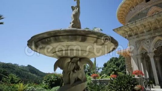 蒙塞拉特宫喷泉视频